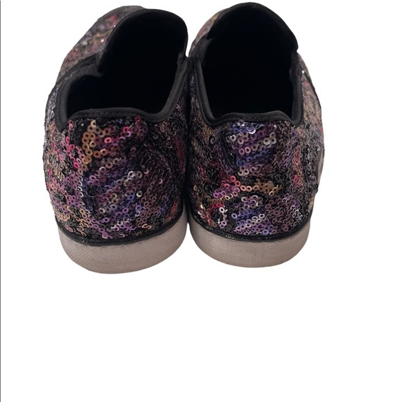 Skechers Sequined air Cooled Memory Foam Shoes Size 8.5 - Picture 3 of 5